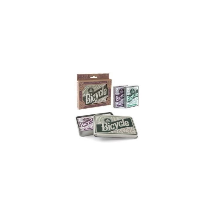 Karty Retro Tin Gift Set BICYCLE