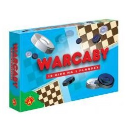 Warcaby 12 gier na planszy ALEX