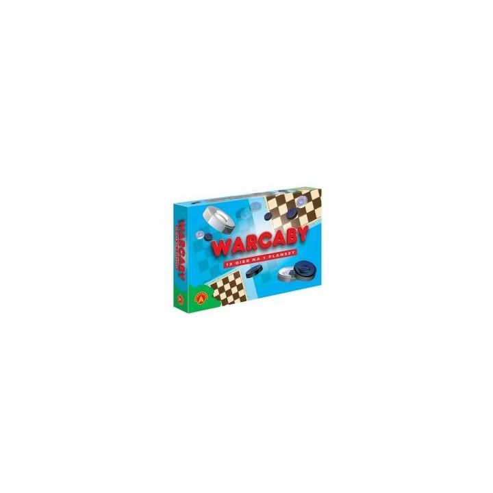 Warcaby 12 gier na planszy ALEX
