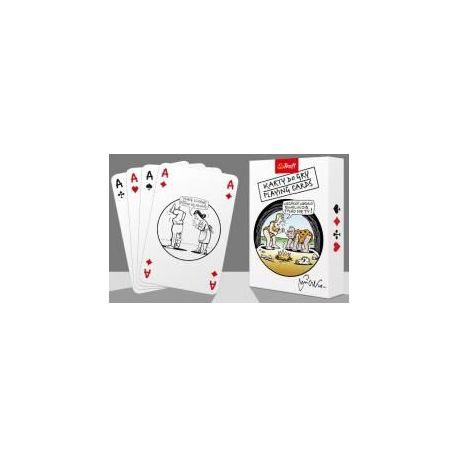 Karty - Mleczko 55 listków TREFL