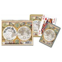 Karty standard "Mapa świata" PIATNIK