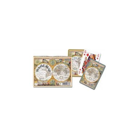 Karty standard &quot;Mapa świata&quot; PIATNIK
