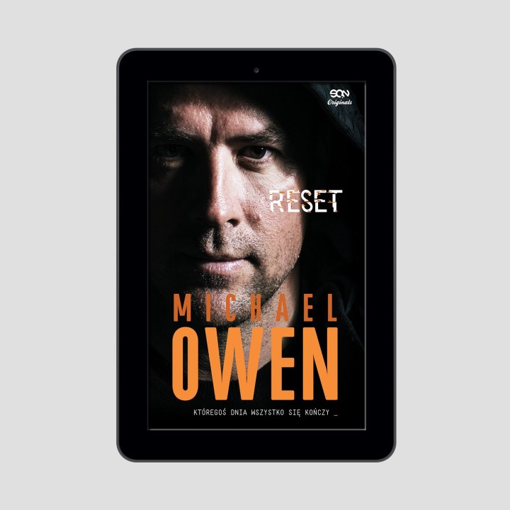 Okładka e-booka SQN Originals: Michael Owen. Reset. Któregoś dnia wszystko się kończy w księgarni Labotiga