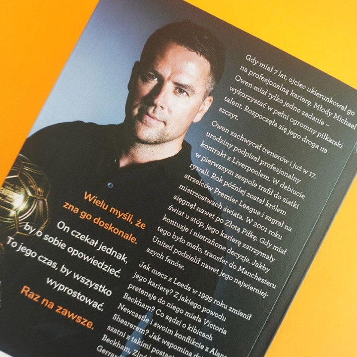 Zdjęcie pakietu Michael Owen. Reset (Podkładka pod kubek Lew Anglia gratis) w księgarni Labot