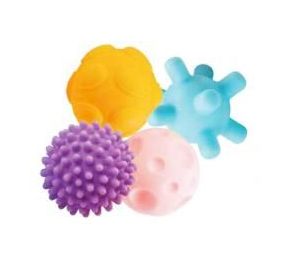 Piłeczki sensoryczne 4szt