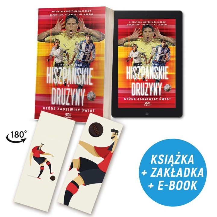 Zdjęcie pakietu  SQN Originals: Hiszpańskie drużyny, które zadziwiły świat + e-book i zakładka gratis