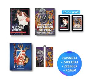 Pakiet Pruszków mistrz! (e-book gratis) + Phil Jackson. Ostatni sezon (e-book i zakładka gratis) + 75 lat NBA w Labotiga