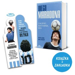 Okładka książki Diego Maradona. Chłopiec, buntownik, bóg w księgarni sportowej Labotiga