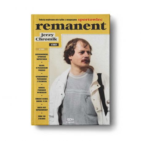 Okładka książki SQN Originals: Remanent. Teksty wybrane z tygodnika Sportowiec i innych w księgarni Labotiga