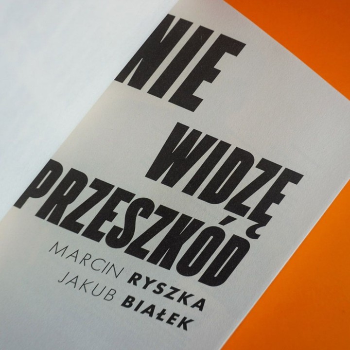 Okładka książki Nie widzę przeszkód w księgarni Labotiga