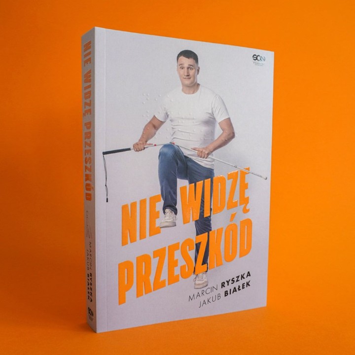 Okładka książki Nie widzę przeszkód w księgarni Labotiga