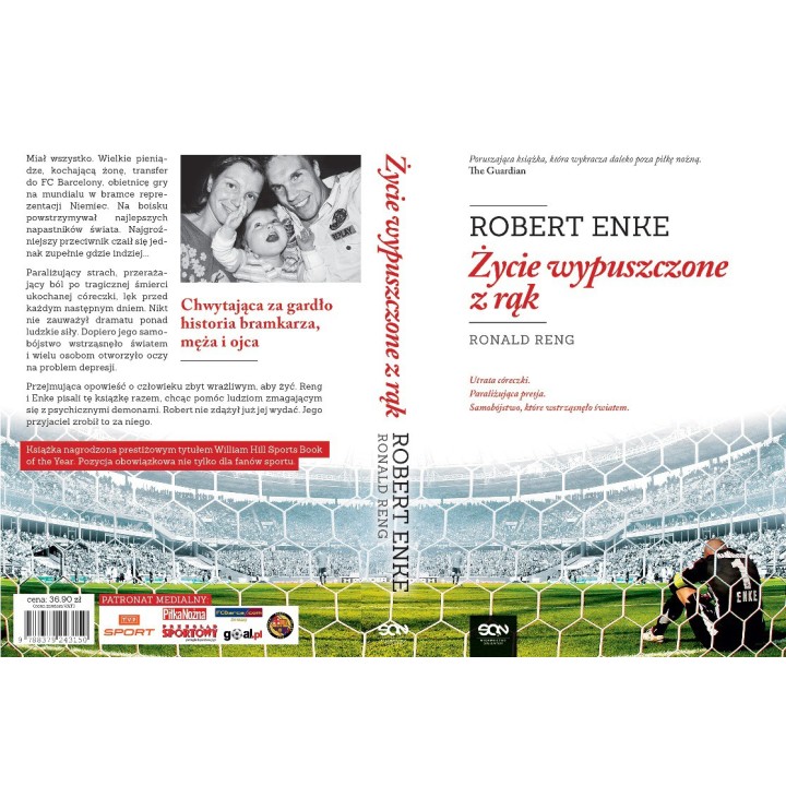 Zdjęcie książki sportowej Robert Enke. Życie wypuszczone z rąk