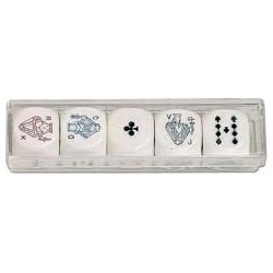 Kości pokerowe (22 mm) PIATNIK