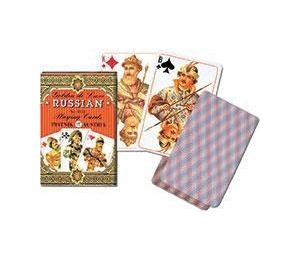 Karty standard "Rosyjskie - złote" PIATNIK