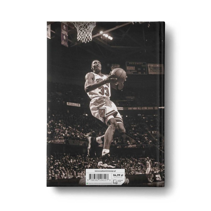 Okładka książki Scottie Pippen. Bez krycia w księgarni sportowej Labotiga