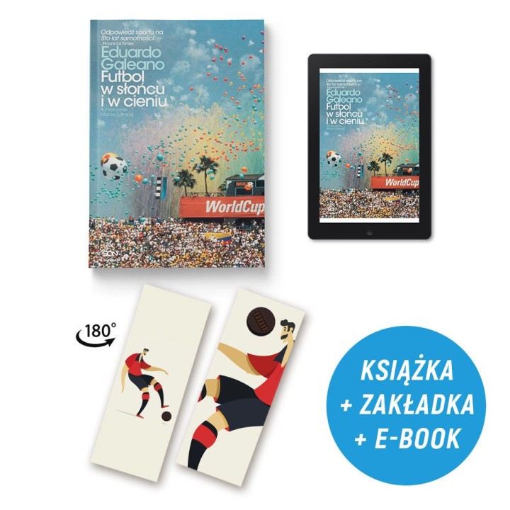 Zdjęcie pakietu SQN Originals: Futbol w słońcu i w cieniu (zakładka gratis) + e-book w Labotiga