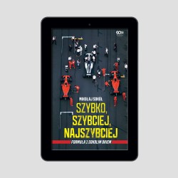 Okładka e-booka Szybko, szybciej, najszybciej. Formuła 1 Sokolim Okiem w księgarni sportowej Labotiga