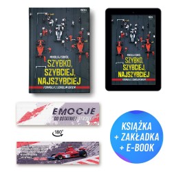 Szybko, szybciej, najszybciej. Formuła 1 Sokolim Okiem (książka + zakładka + e-book)