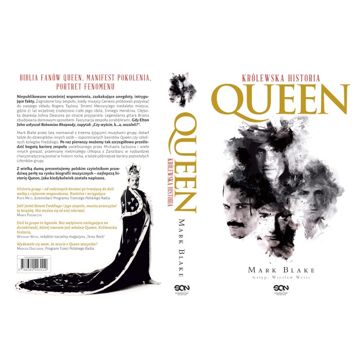 Okładka książki Queen. Królewska historia. Wydanie II dostepnej w księgarni laBotiga 