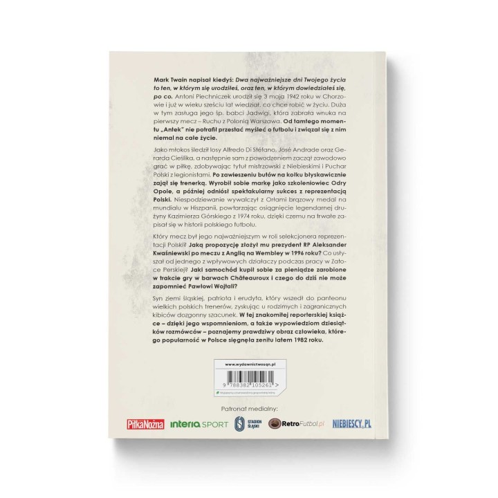 Okładka książki SQN Originals: Antoni Piechniczek. Bezkompromisowa biografia w księgarni Labotiga