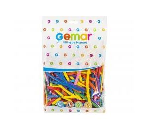 Balony do modelowania różnokolorowe MIX 100szt