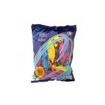 Balony Gemar pastelowe Piłka nadruk Lux 50szt