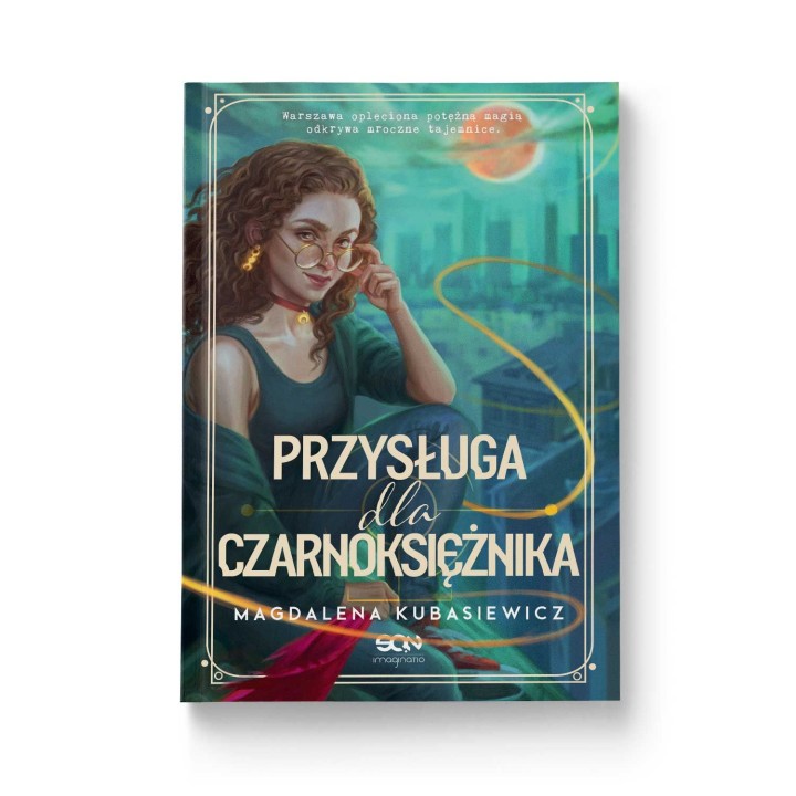 Okładka książki Przysługa dla Czarnoksiężnika (Wilcza Jagoda 2) w księgarni Labotiga