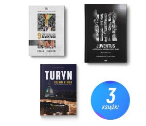 Pakiet: 9. Mistrzowska passa Juventusu + Ilustrowana historia Starej Damy + Turyn oczami kibica (3x książka)