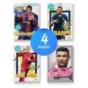 Pakiet: Ronaldinho + Mbappe + Van Dijk + Ronaldo (4x książka)