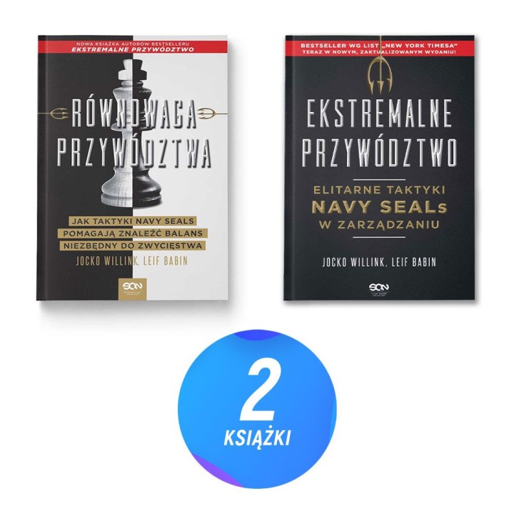 Pakiet: Równowaga przywództwa + Ekstremalne Przywództwo (2x książka)