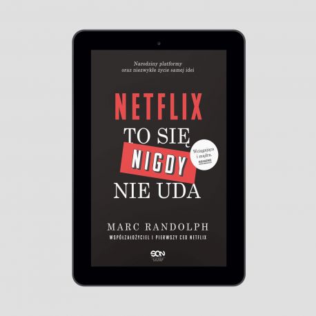Okładka e-booka Netflix. To się nigdy nie uda w Labotiga