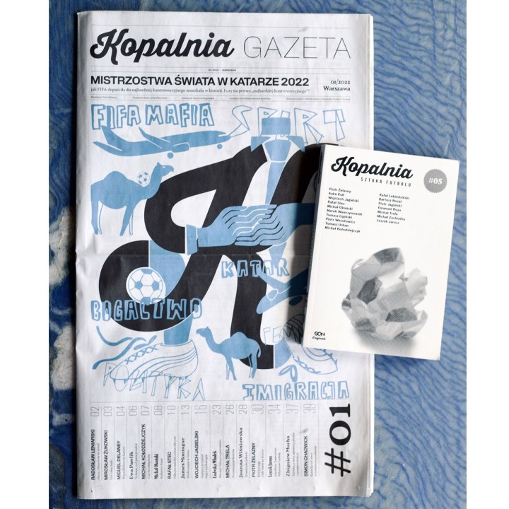 Okładka książki Kopalnia GAZETA w księgarni sportowej Labotiga