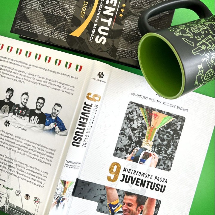 Okładka książki SQN Originals: 9. Mistrzowska passa Juventusu oczami kibiców oraz w obiektywie One+Nine Images