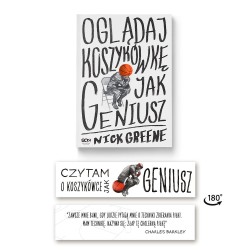 Pakiet Oglądaj koszykówkę jak geniusz + zakładka gratis (książka + zakładka) w Labotiga