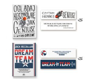 Pakiet Oglądaj koszykówkę jak geniusz + Dream Team. Wydanie II + Zakładki (2x książka + 2x zakładka)