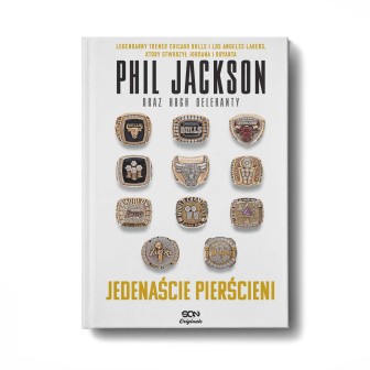 Okładka książki Phil Jackson. Jedenaście pierścieni. Wydanie III w księgarni Labotiga
