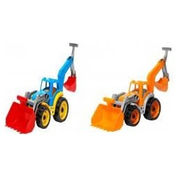 Traktor z elementami spycharki i koparki MIX