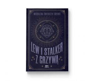 Okładka książki SQN Originals: Lew i stalker z grzywą w księgarni Labotiga