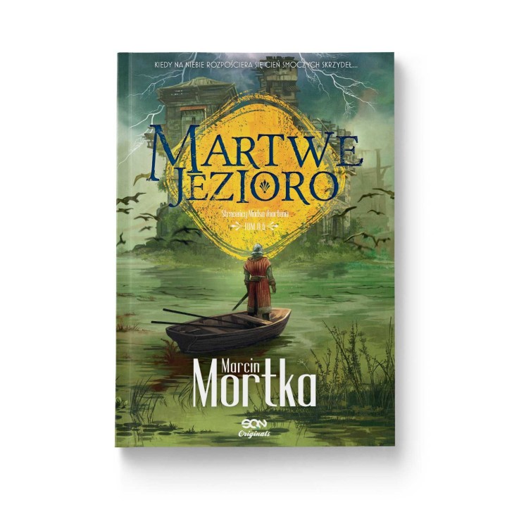 Okładka książki SQN Originals: Martwe jezioro (Straceńcy Madsa Voortena 0,5)