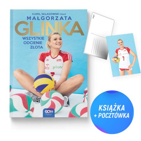 Pakiet Małgorzata Glinka. Wszystkie odcienie złota (pocztówka gratis)