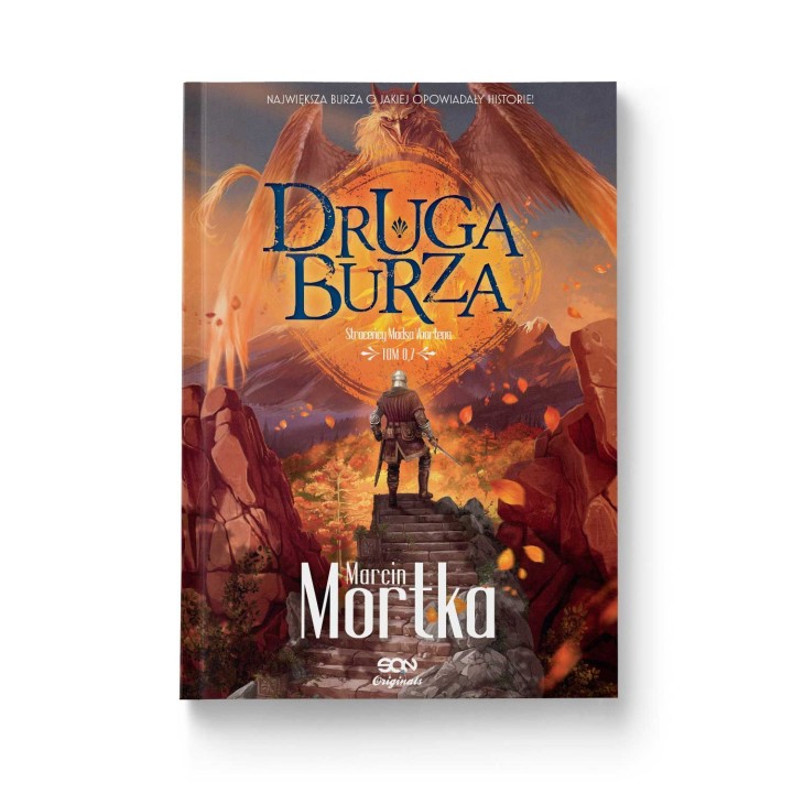 Okładka książki SQN Originals: Druga Burza (Straceńcy Madsa Voortena 0,7)