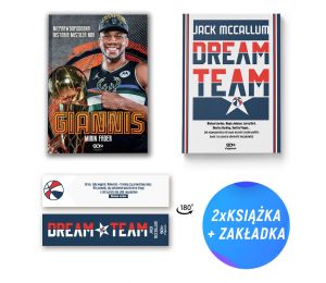 Pakiet: Giannis + Dream Team (2x książka + zakładka)
