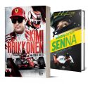Pakiet: Kimi Raikkonen + Wieczny Ayrton Senna (2x książka)