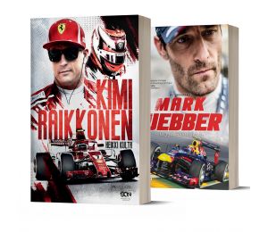 (Wysyłka ok. 14.10.) Pakiet: Kimi Raikkonen + Mark Webber (2x książka)