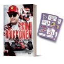 Pakiet: Kimi Raikkonen (książka + naklejki fana F1)
