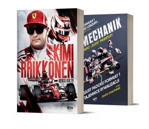 Pakiet: Kimi Raikkonen + Mechanik. Kulisy padoku F1 (2x książka)