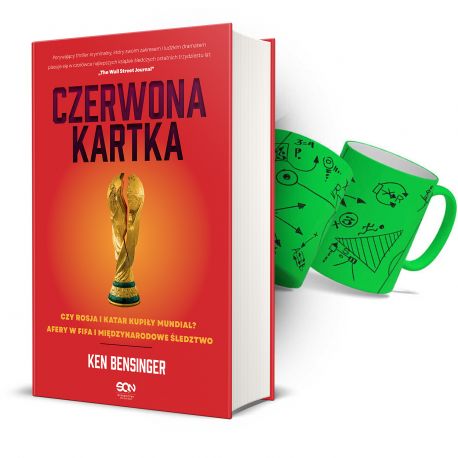  Pakiet: Czerwona kartka + Kubek piłkarski matematyczno-taktyczny (książka + kubek)
