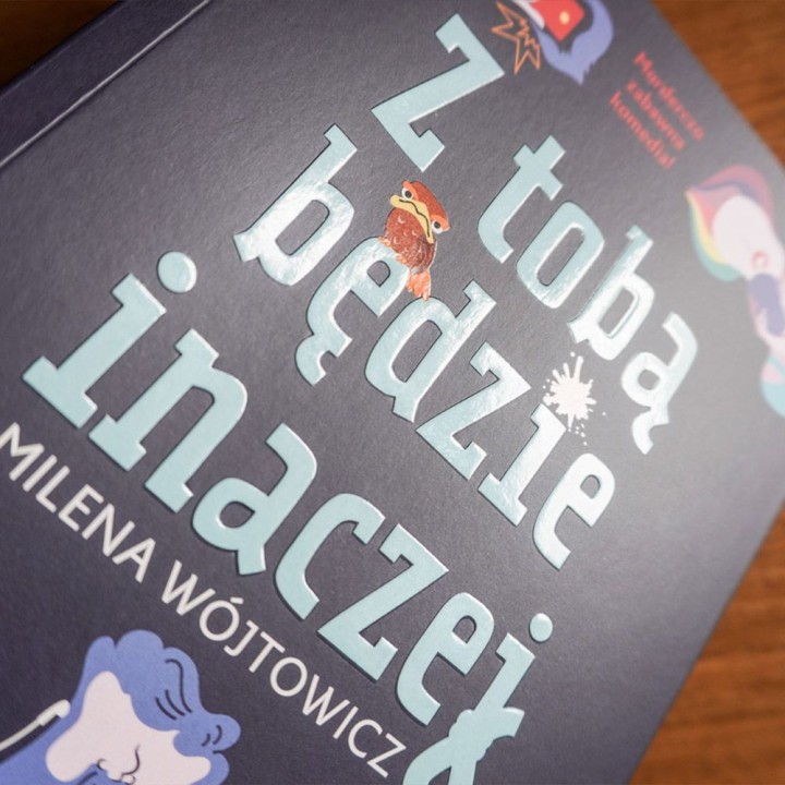 Okładka książki Z tobą będzie inaczej w księgarni Labotiga