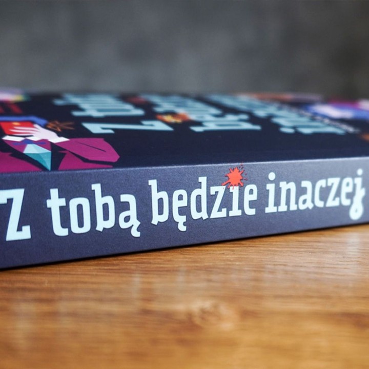 Okładka książki Z tobą będzie inaczej w księgarni Labotiga