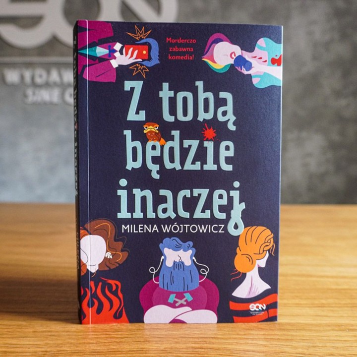 Okładka książki Z tobą będzie inaczej w księgarni Labotiga